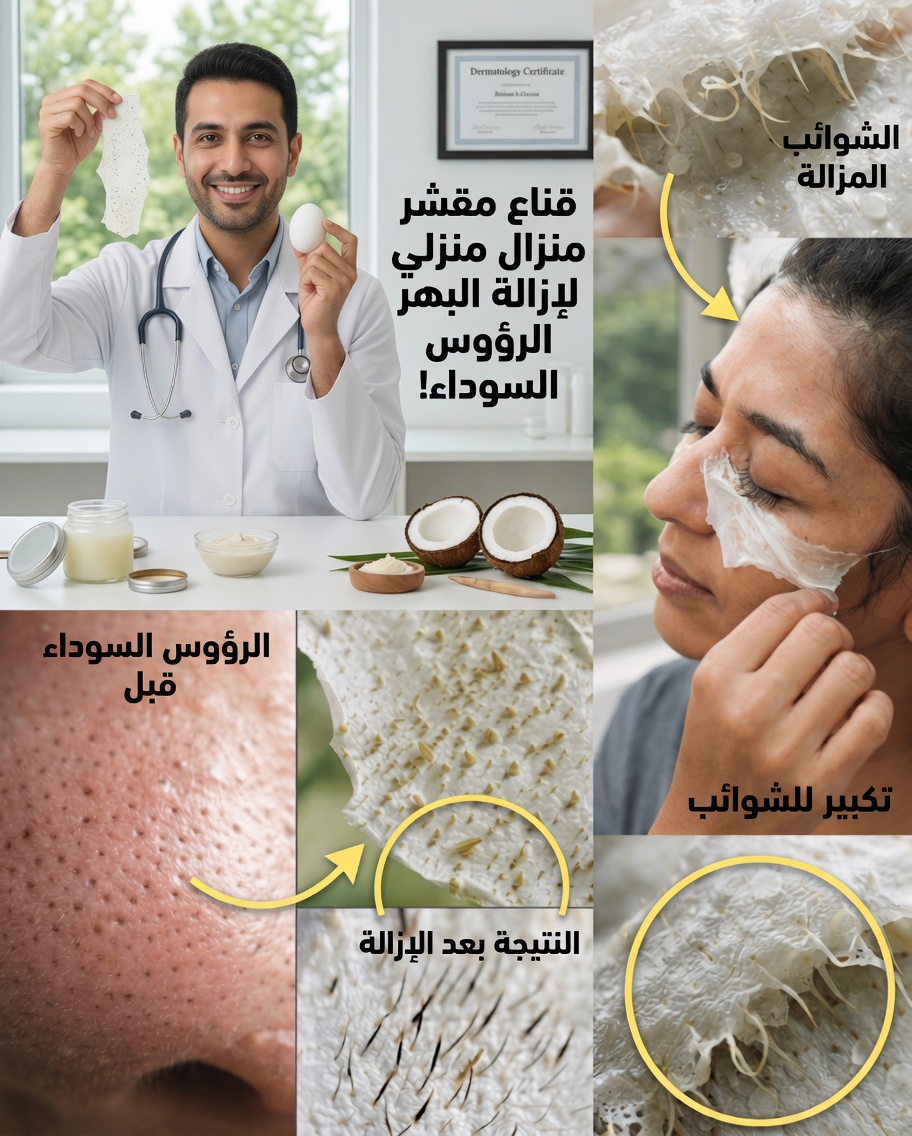 اكتشف حيلة منزلية بسيطة ببياض البيض للمساعدة على التحكم في الرؤوس السوداء طبيعيًا