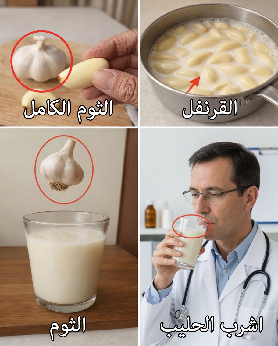 اغلِ الثوم في الحليب واشربه مرة واحدة: لماذا يجب أن تبدأ اليوم نفسه