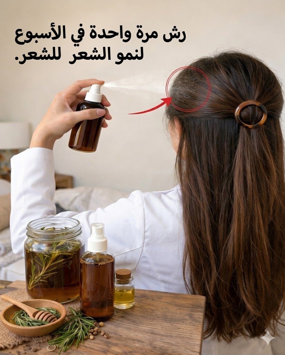 ماء إكليل الجبل: هل يمكن أن يجعل هذا المنقوع البسيط شعرك أقوى وأكثر صحة؟