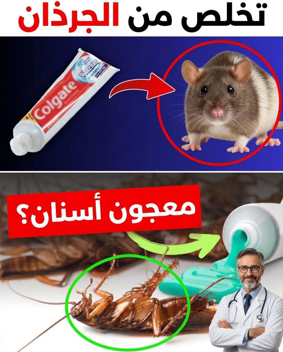 حيلة منزلية مذهلة: أبعد الآفات باستخدام معجون الأسنان!
