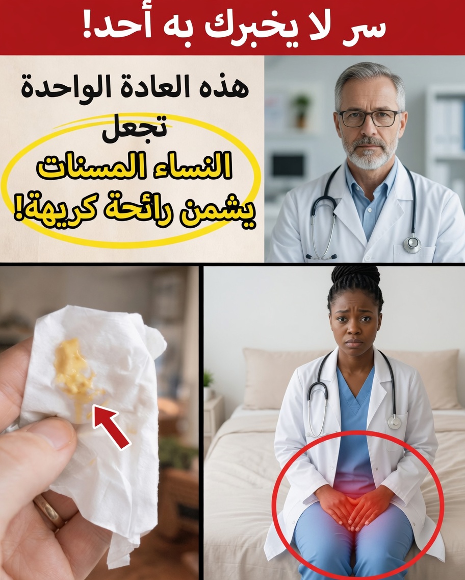 يحذّر أطباء أمراض النساء: عادة شائعة في النظافة قد تزيد سوء رائحة المهبل لدى النساء الأكبر سنًا