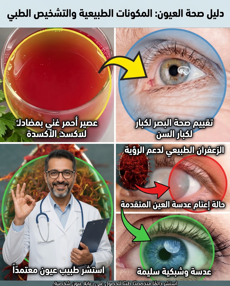هل يمكن لهذا التابل الذهبي أن يحسّن بصرك بشكل طبيعي؟ اكتشف القوة الخفية للزعفران
