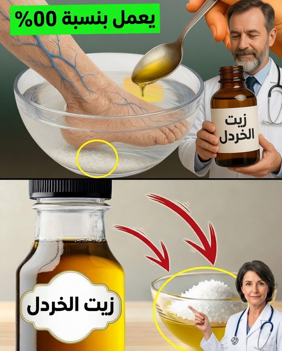 النساء فوق 65 عامًا: نقع القدمين لمدة 10 أيام بزيت الخروع وملح إبسوم الذي قد يغيّر شعورك