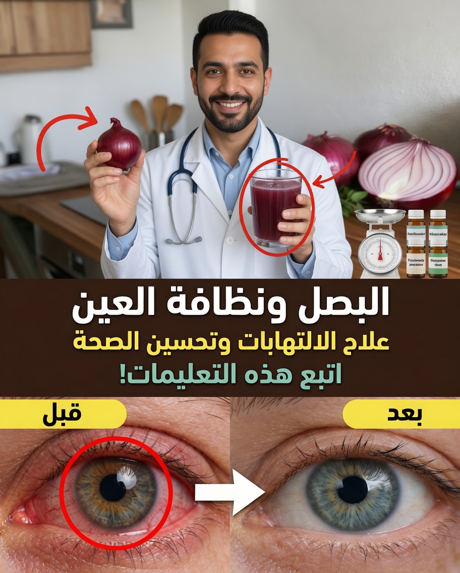 البصل لراحة العينين: لماذا يلفت هذا العادة البسيطة لمدة 5 أيام في المطبخ الانتباه بهدوء