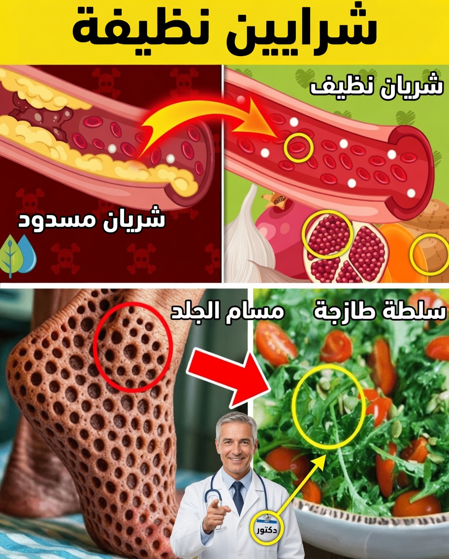 افتح شرايين الساقين بشكل طبيعي مع هذه الوجبة اليومية القوية