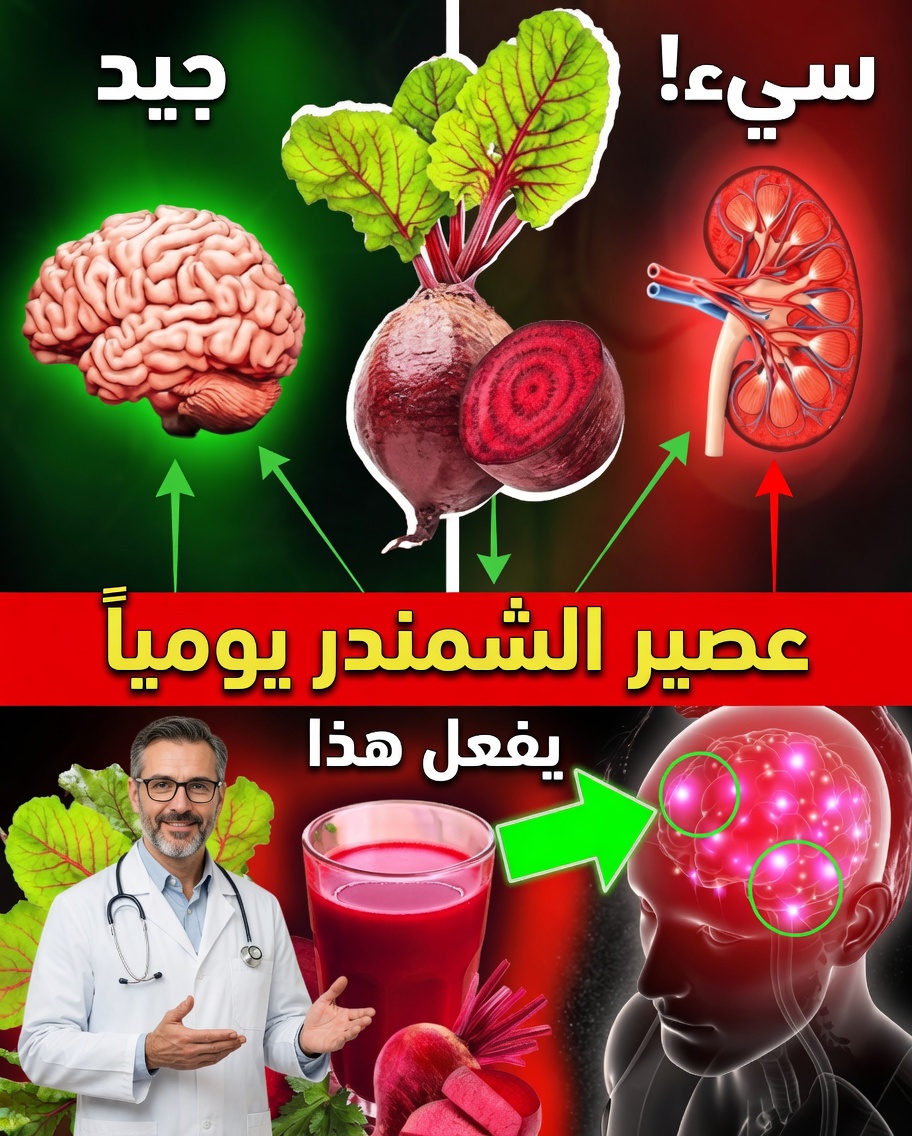 ماذا يفعل الشمندر لجسمك؟ والتحذير الذي تكشفه العلوم