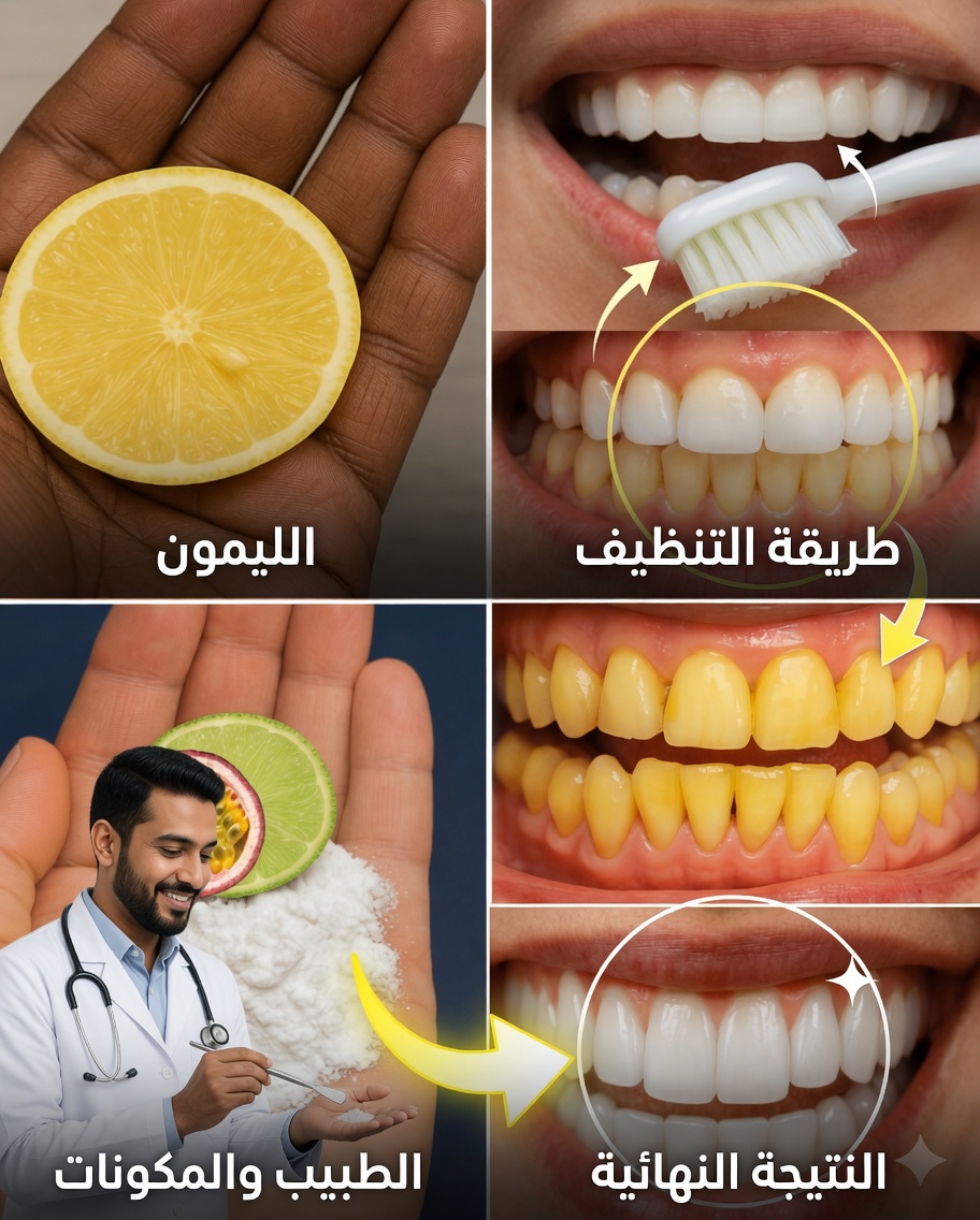 احصل على ابتسامة أكثر بياضًا بالليمون وبيكربونات الصوديوم