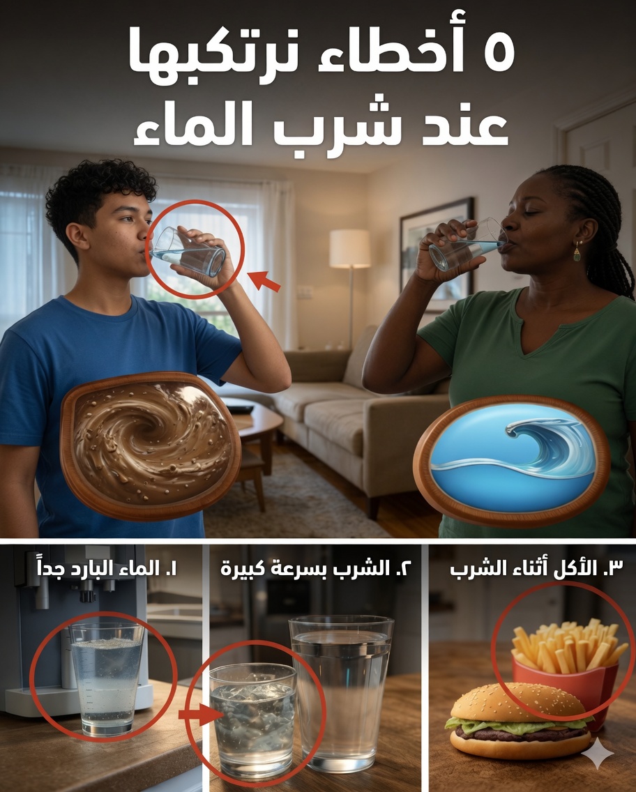 احذر! تجنّب هذه الأخطاء الكبيرة عند شرب الماء | 95% من الناس لا يلاحظون ذلك حتى