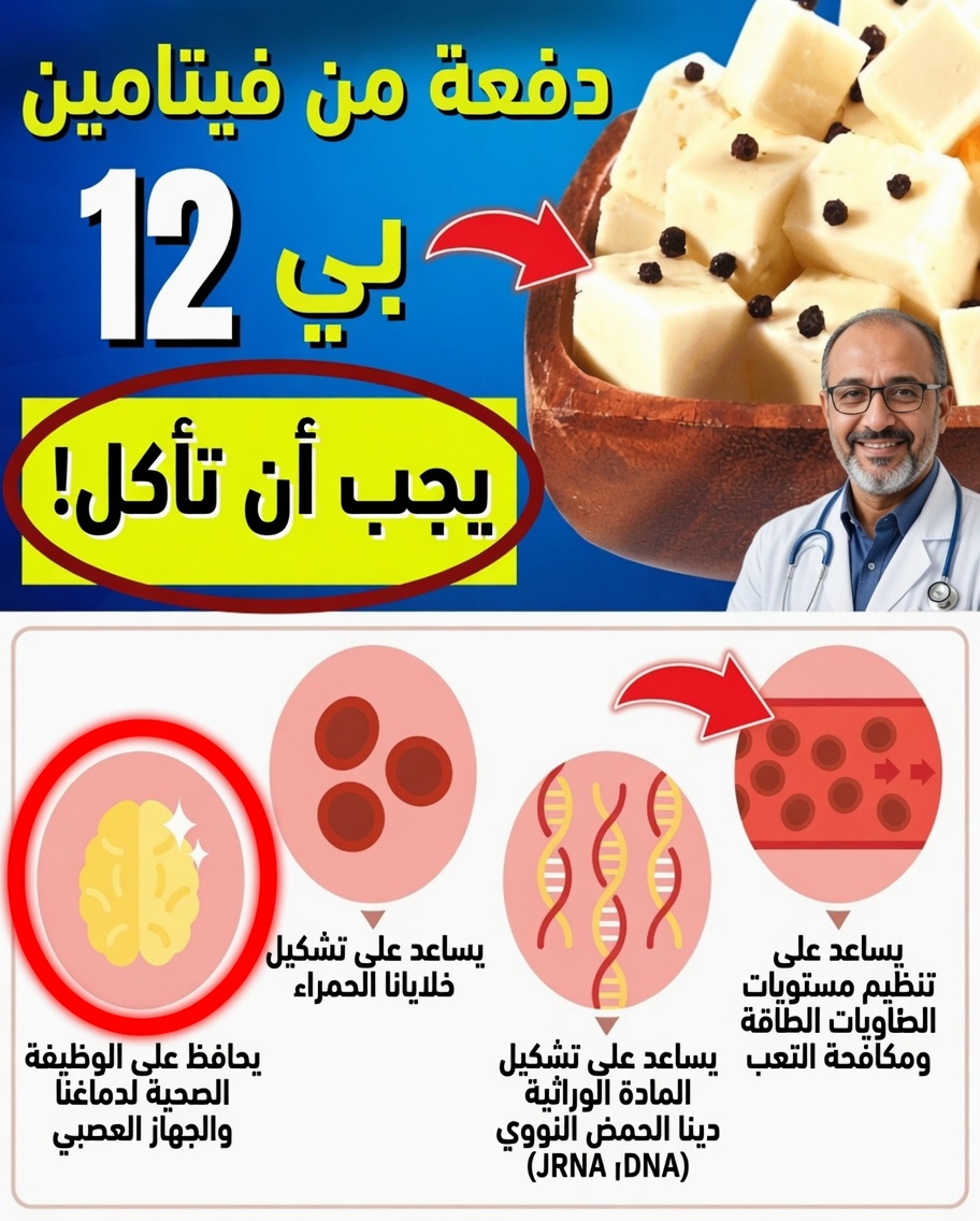7 أطعمة غنية بفيتامين ب12 لتودّع الضباب الذهني
