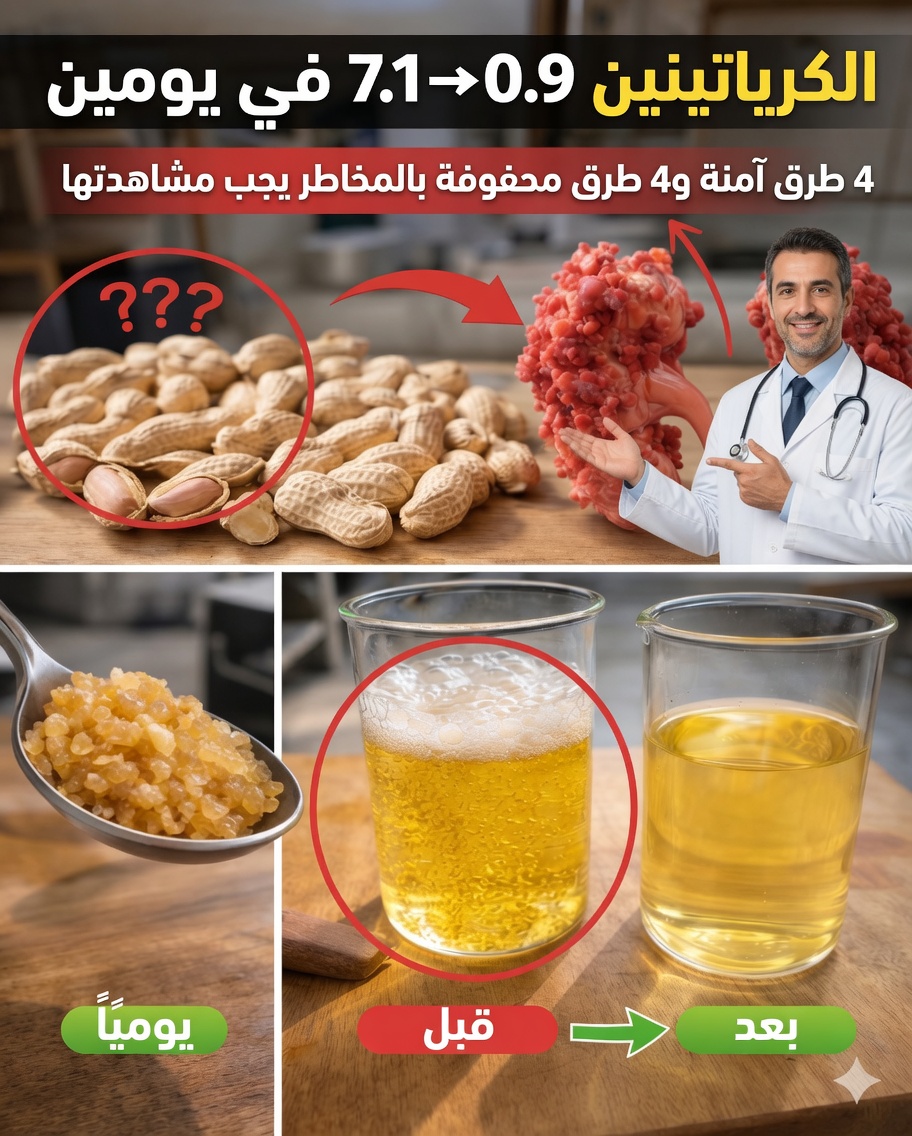 هل انخفض الكرياتينين من 7.1 إلى 0.9 خلال يومين؟ تعرّف على 4 دهون صحية للكلى و4 قد تكون محفوفة بالمخاطر