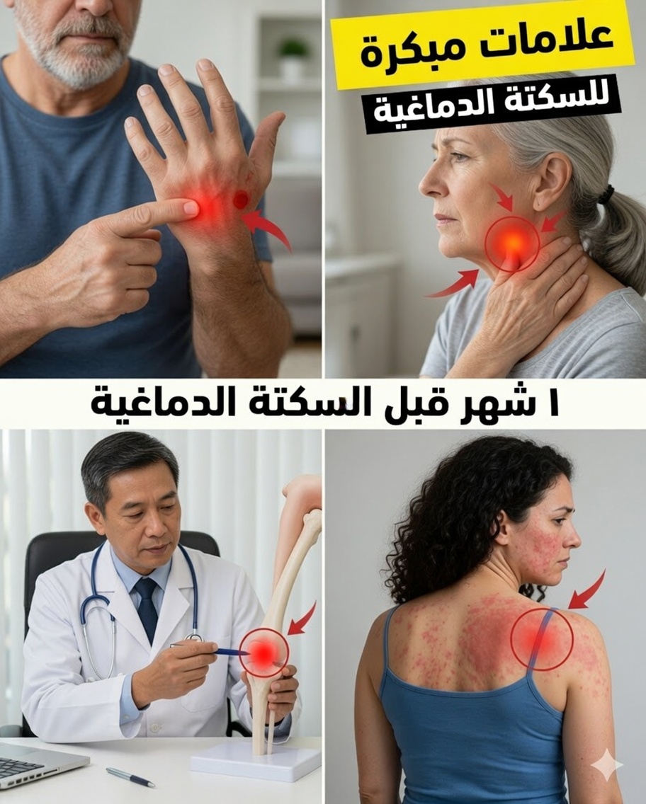 8 علامات تحذيرية مبكرة للسكتة الدماغية قد تظهر قبل أسابيع – و9 طرق مثبتة لتقليل خطر الإصابة