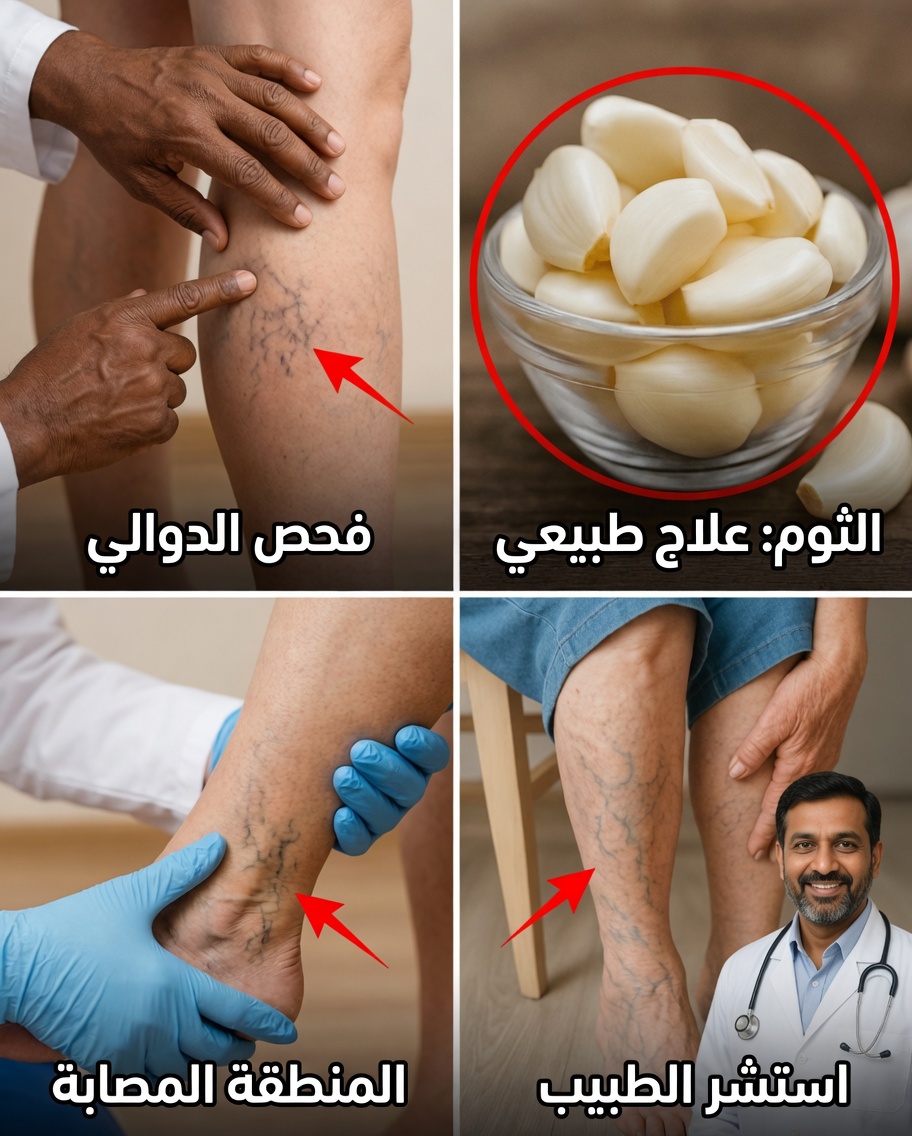 قل وداعًا لدوالي الساقين وآلام المفاصل بمكوّنين طبيعيين فقط