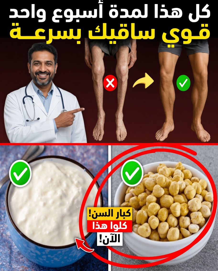 سرّ الحصول على ساقين أقوى بعد سنّ الستين: اكتشف هذه المشروبات الطبيعية الثلاثة القوية