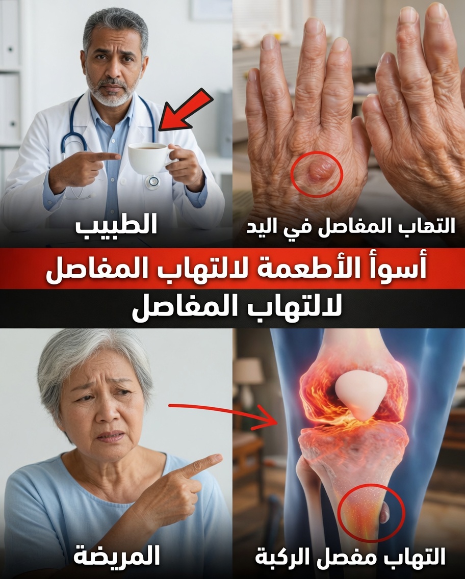 أسوأ الأطعمة التي قد تكون تغذّي بصمت ألم التهاب المفاصل لديك — والأطعمة القلوية التي يمكن أن تساعد في تخفيفه