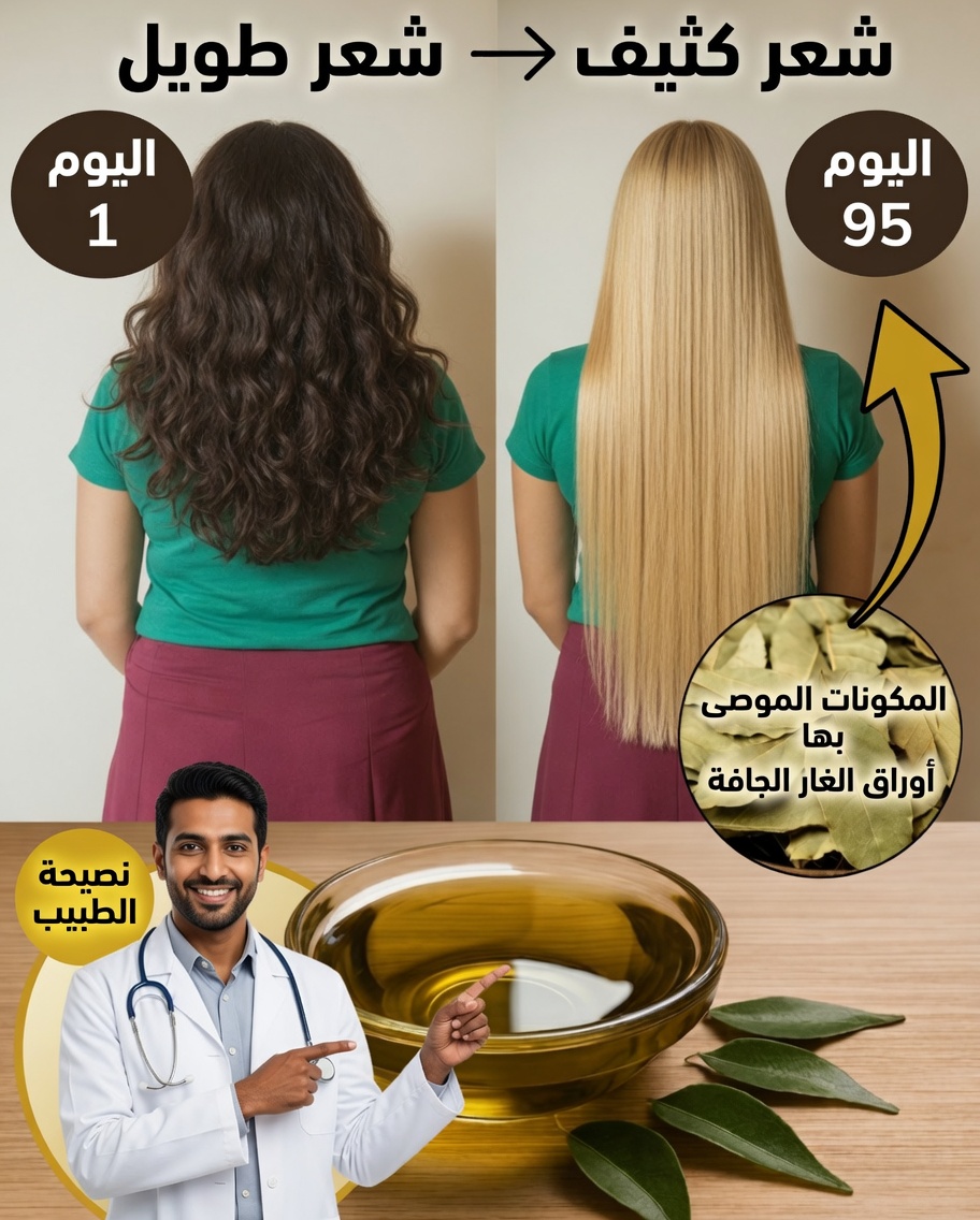 أوقف تساقط الشعر بزيت الغار