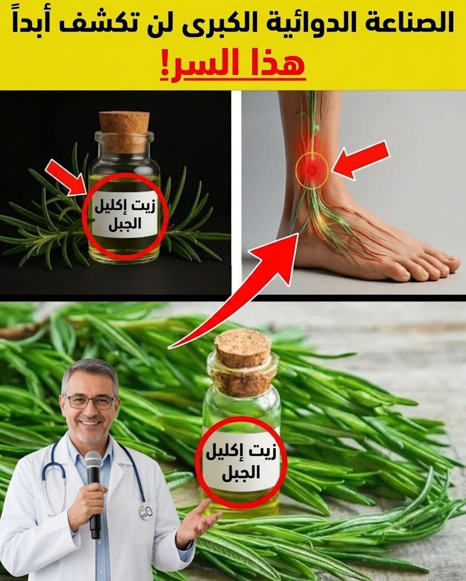 كبار السن: استخدموا زيت إكليل الجبل بهذه الطريقة واكتشفوا 12 فائدة مذهلة
