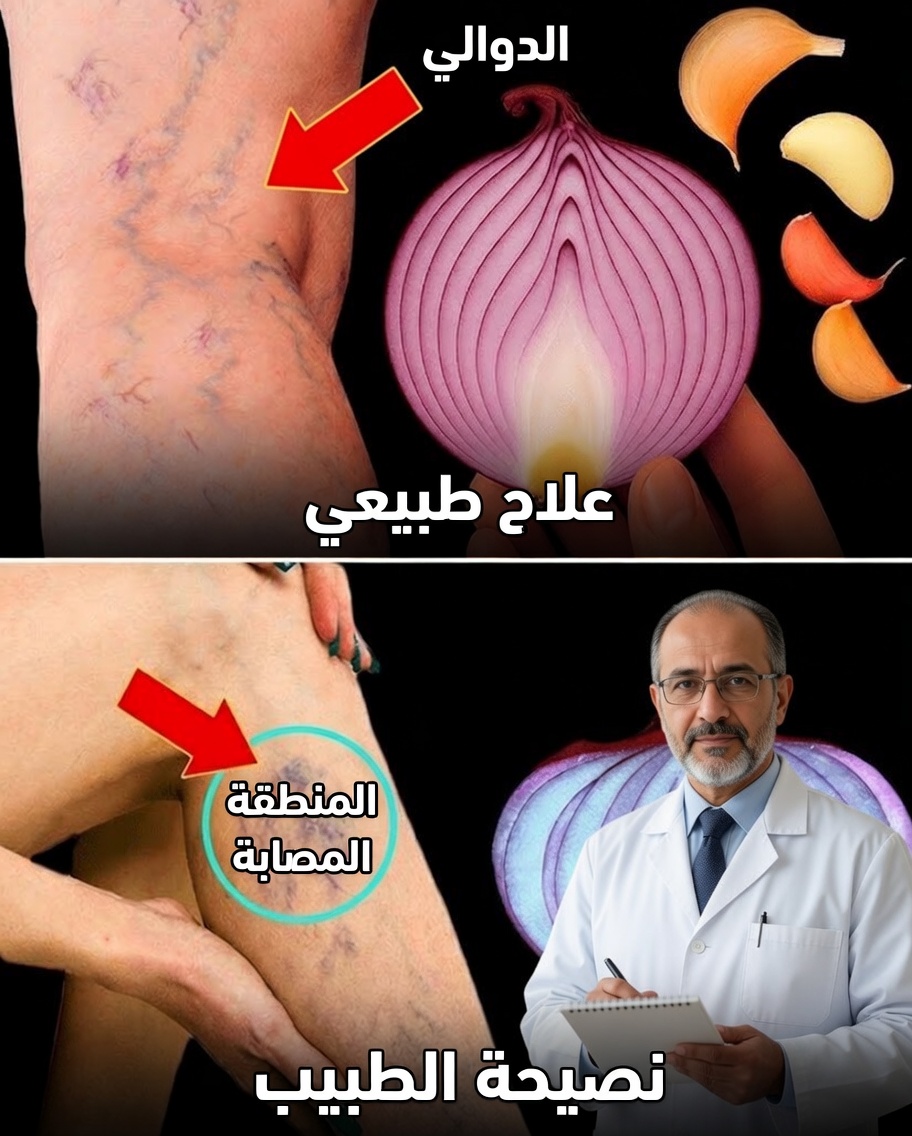 وداعًا للدوالي: السر الطبيعي في المطبخ الذي يمكن أن يحول ساقيك