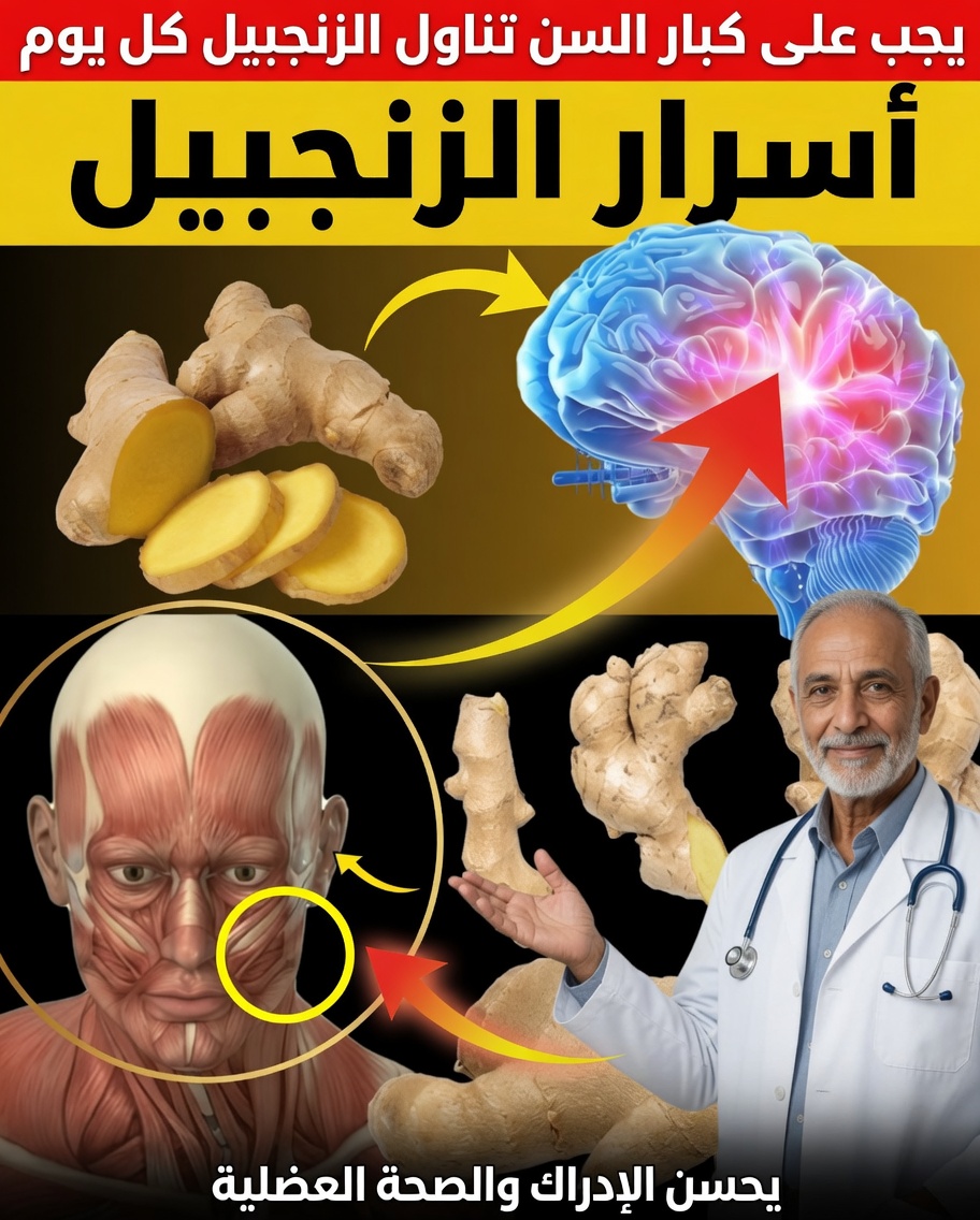5 فوائد الزنجبيل للأشخاص فوق سن الخمسين