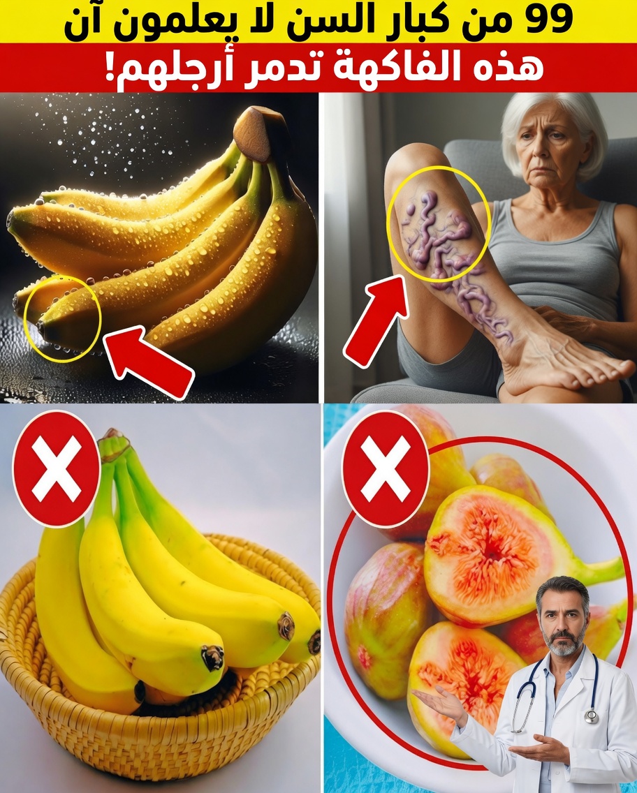 كبار السن، احذروا! 7 فواكه قد تكون تُضعف ساقيكم (و8 بدائل طبيعية لاستعادة القوة)