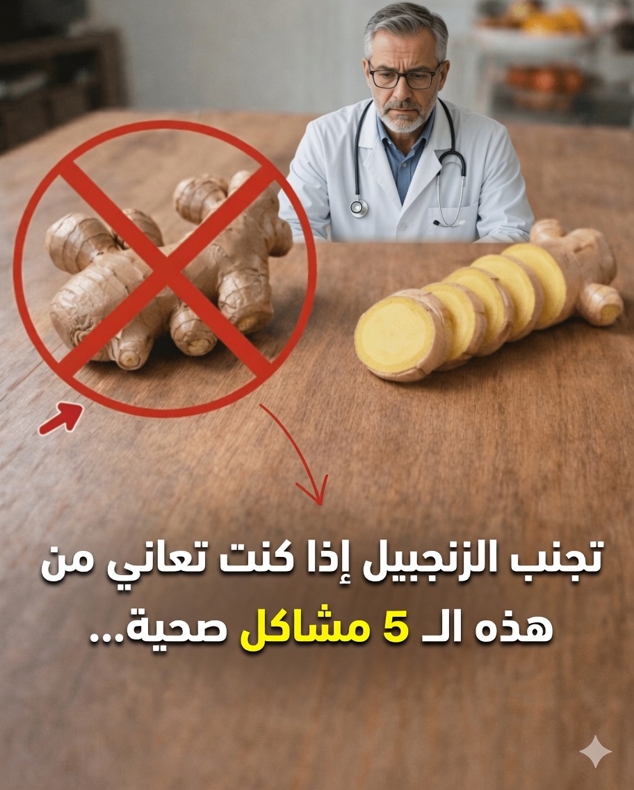 لا تستخدم الزنجبيل إذا كنت تنتمي إلى إحدى هذه الفئات الخمس من الأشخاص