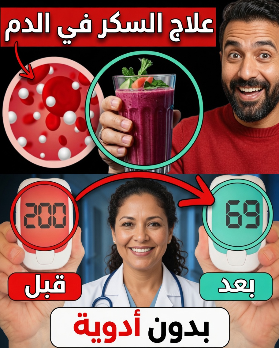 كوب واحد فقط يوميًا للتخلص من سكر الدم وخفض الهيموغلوبين A1C طبيعيًا