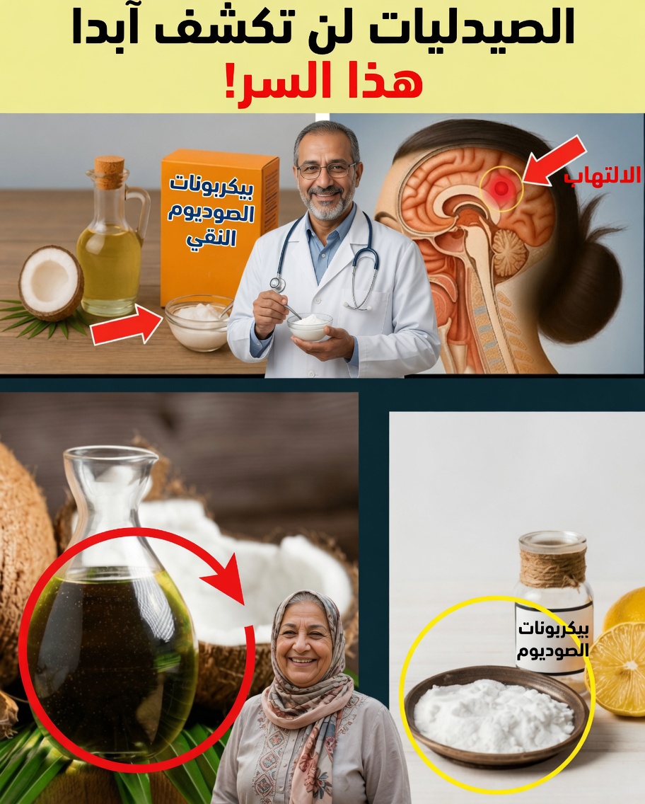 كبار السن: اخلط زيت جوز الهند وبيكربونات الصوديوم بهذه الطريقة للمساعدة في مكافحة 8 مشكلات صحية