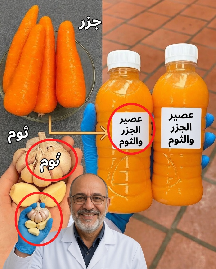 سموذي الجزر بالثوم: دفعة طبيعية لقلبك