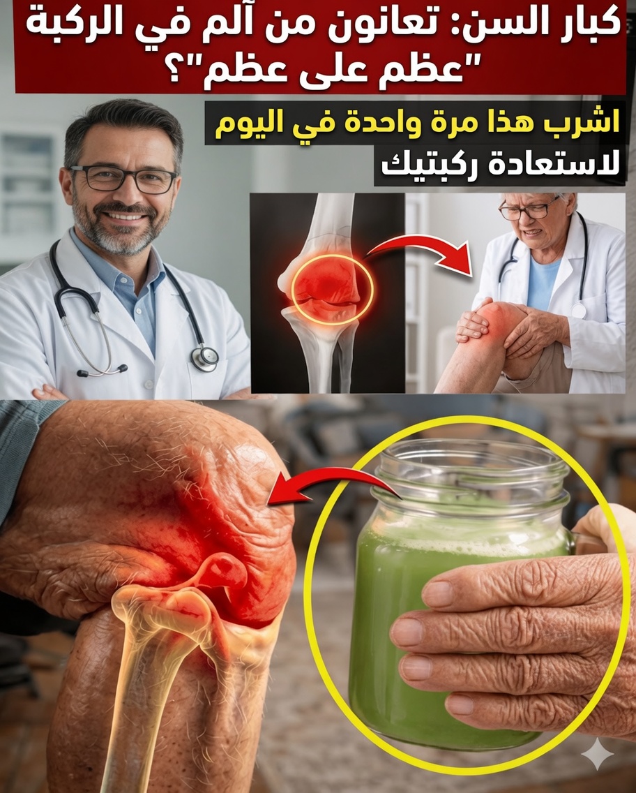 عادات يومية للمشروبات قد تساعد في الحفاظ على راحة الركبتين ومرونة المفاصل لدى كبار السن