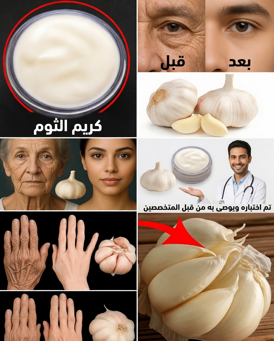 حوّلي بشرتك بقوة كريم الثوم