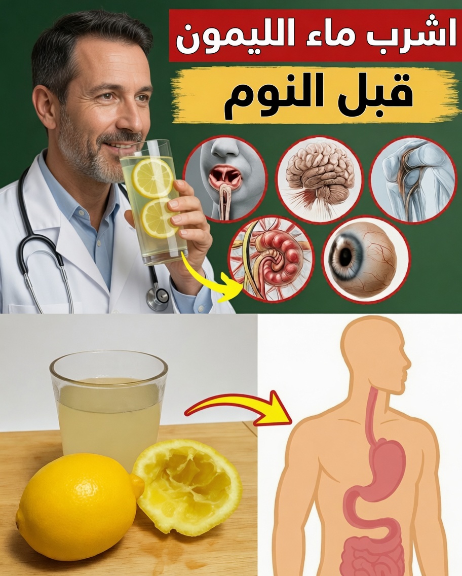 الطقس الليلي لماء الليمون: هل هو السر البسيط للشعور بتحسن؟