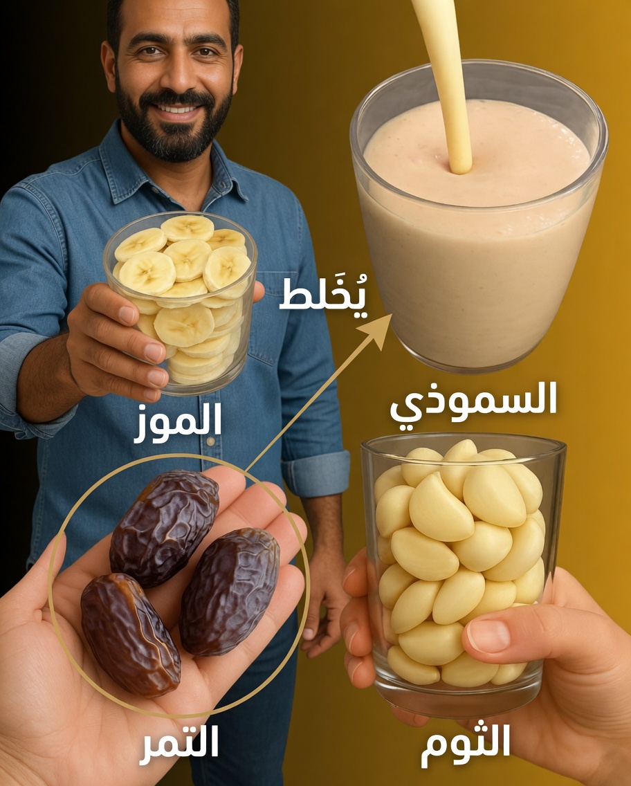 الموز والثوم والتمر: المزيج المدهش لتعزيز صحتك طبيعيًا
