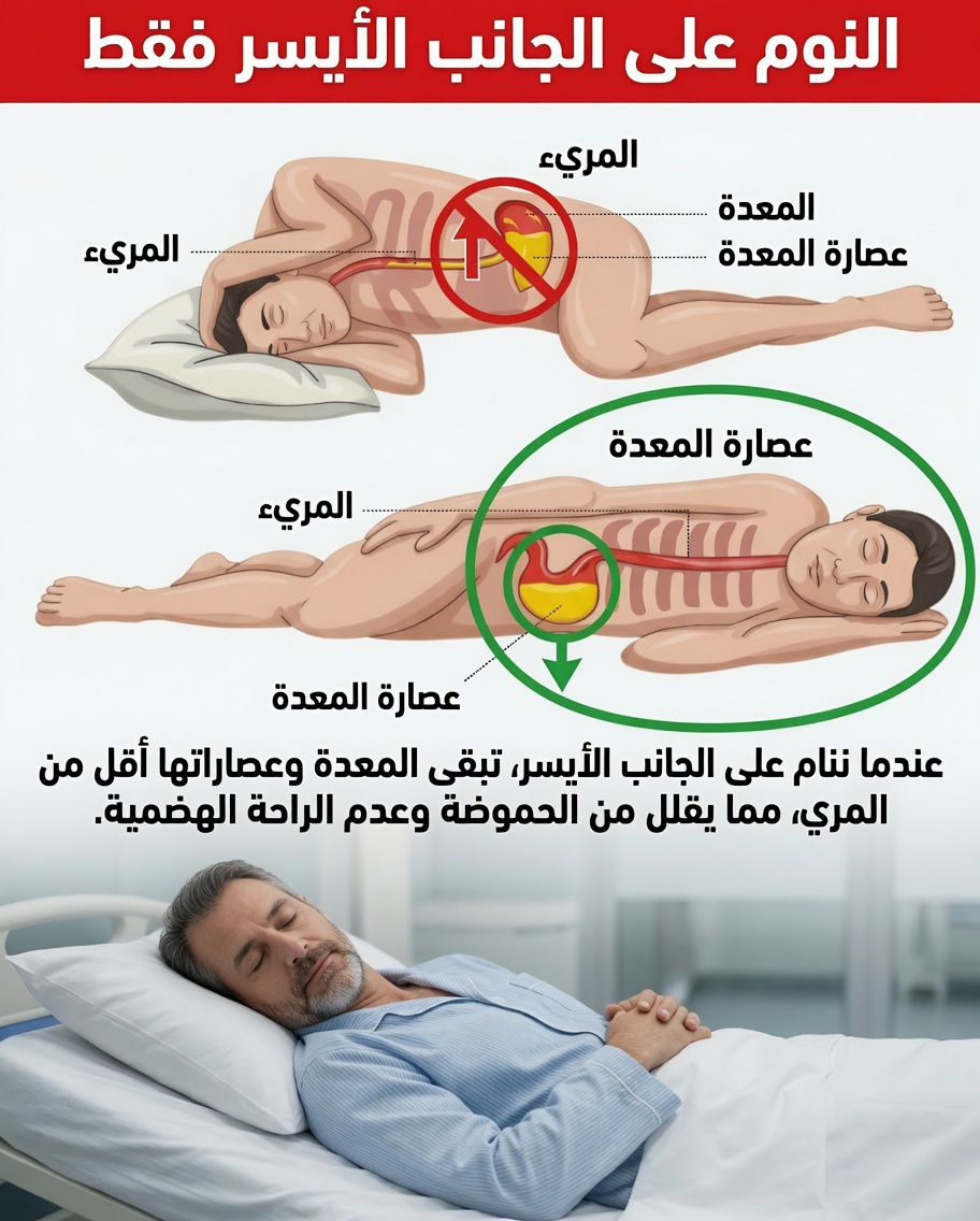 لماذا يمكن أن يُحدث النوم على الجانب الأيسر من السرير فرقًا أكبر مما تتخيل