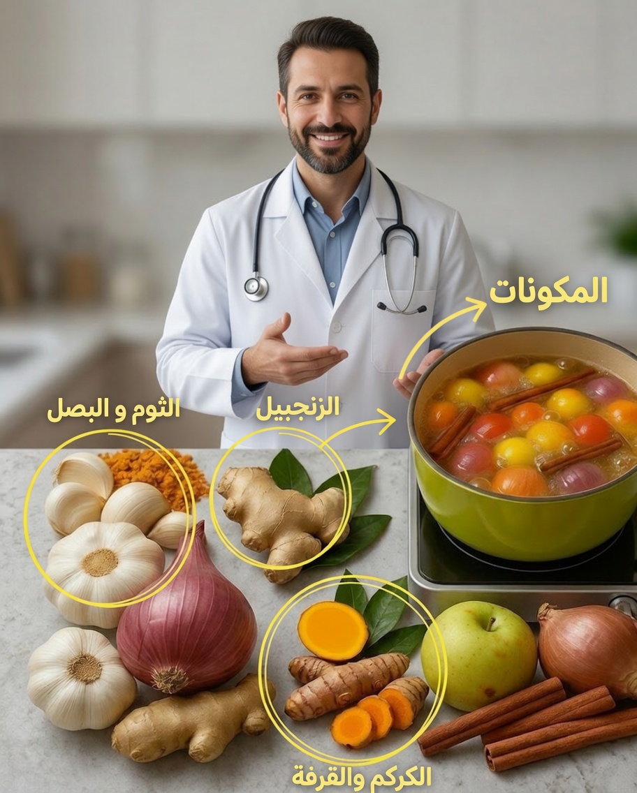 شاي الصباح والمساء: المنقوع الطبيعي بالثوم والزنجبيل ومكونات قوية أخرى
