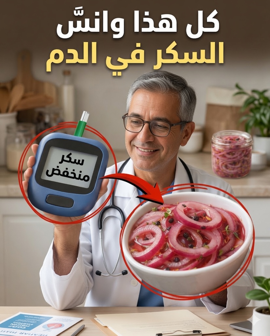 كبار السن: قطّع بصلة واحدة الليلة واشرب هذا الإكسير خلال 60 ثانية الذي قد يساعد على موازنة سكر الدم ودعم القلب أثناء نومك