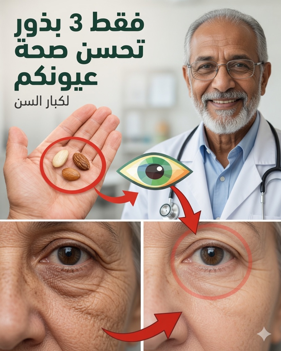 3 بذور رخيصة يمكن أن تساعد في تقليل التعب وجفاف العينين بعد سن الخمسين
