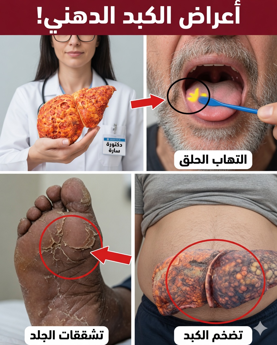 الكبد الدهني غير الكحولي: 14 علامة تحذيرية لا يجب تجاهلها – وطرق بسيطة لدعم صحة كبدك
