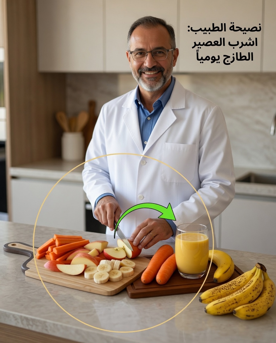 عصير الجزر مع الموز: الوصفة الصحية التي يمكن أن تُحوّل طاقتك اليومية