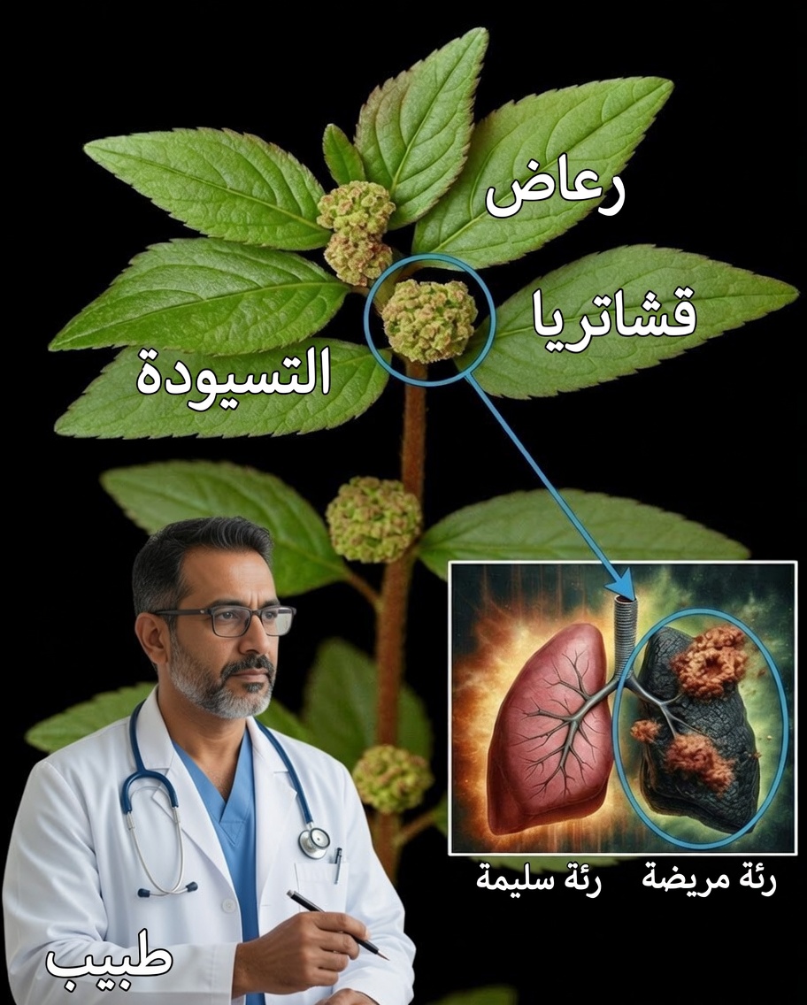 الفربيون هيرتا: النبات المنسي ذو الفوائد الذهبية للصحة