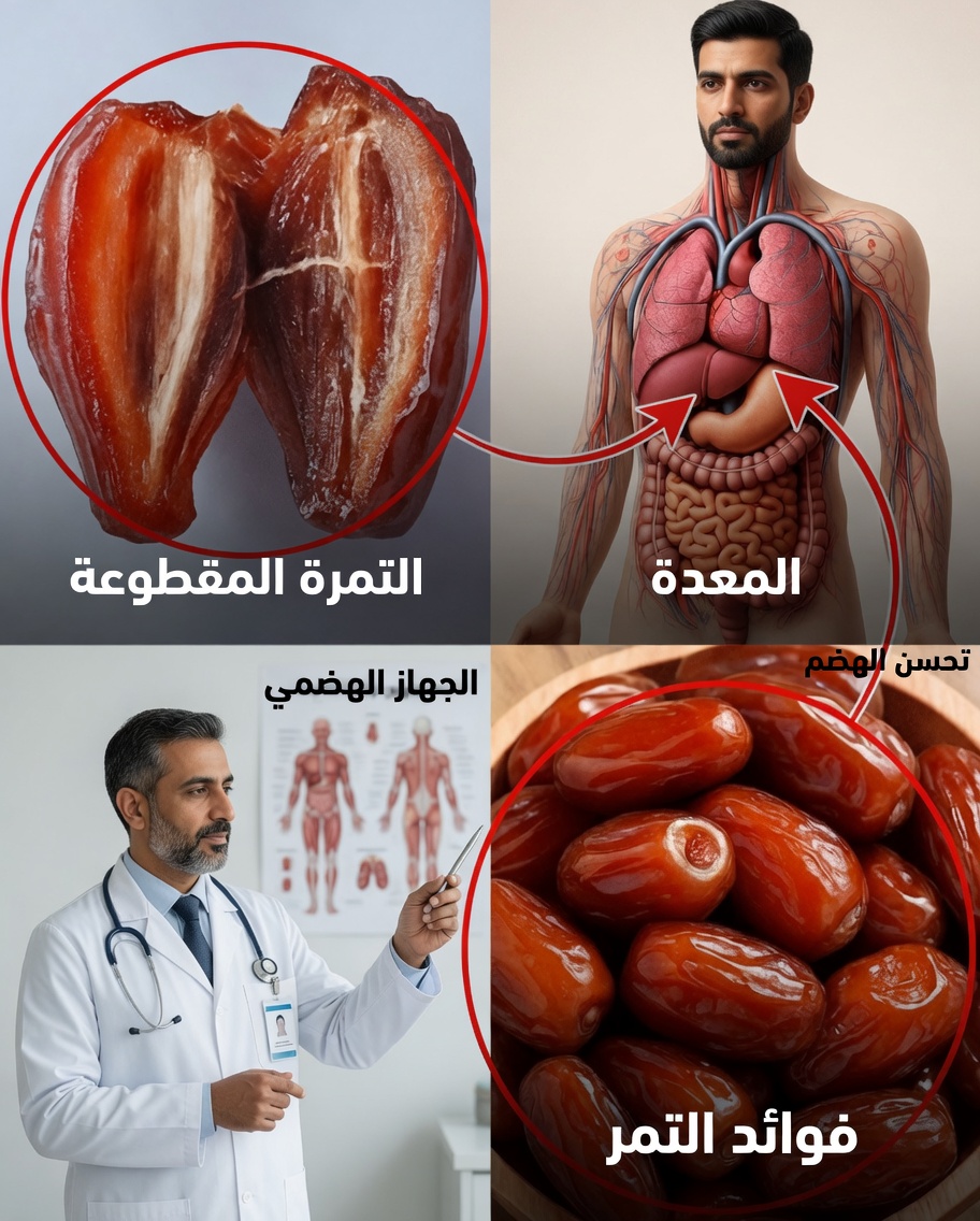 ماذا يحدث لجسمك إذا تناولت 3 تمرات كل يوم؟