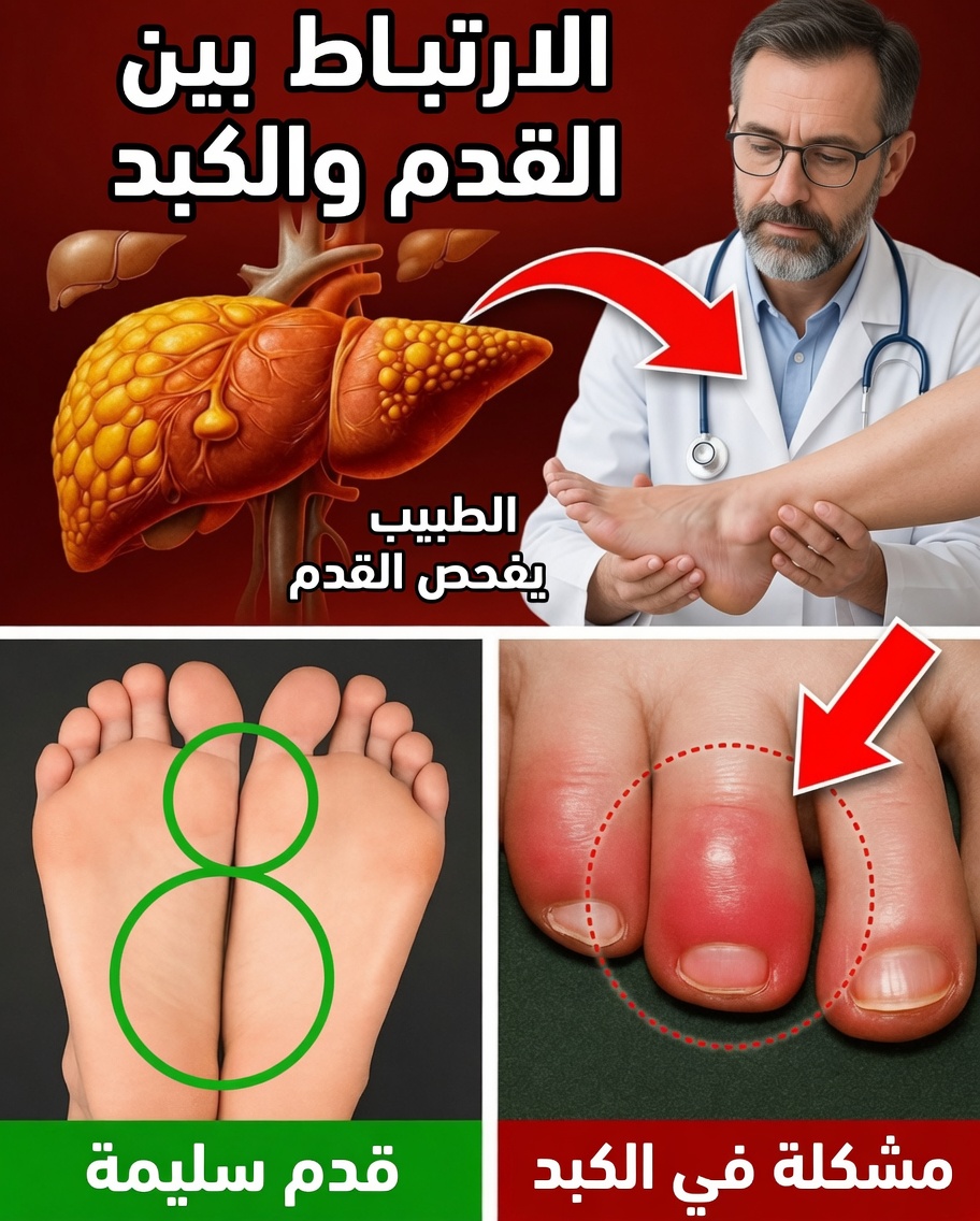 12 علامة في القدمين قد تشير إلى مشاكل في الكبد