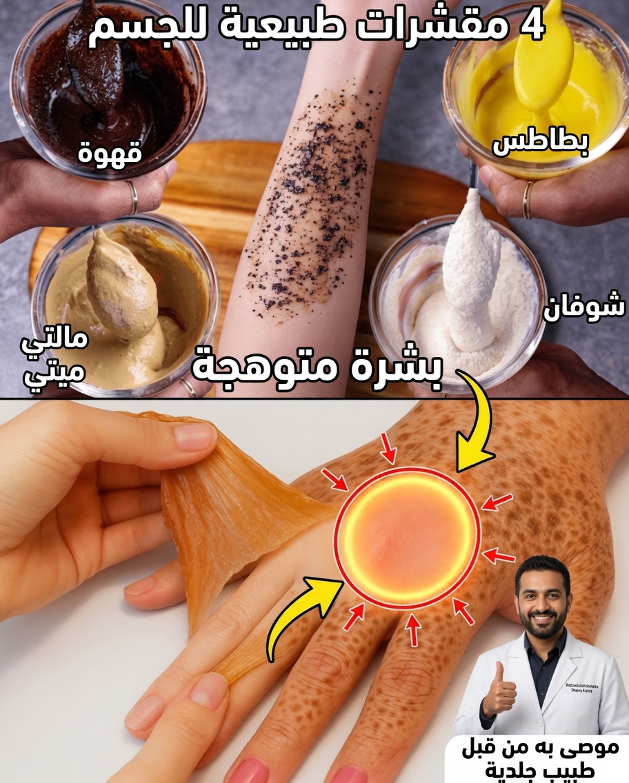 القناع المنزلي البسيط الذي يمكن أن يساعد على تلاشي البقع الداكنة ويعيد لبشرتك إشراقها من جديد