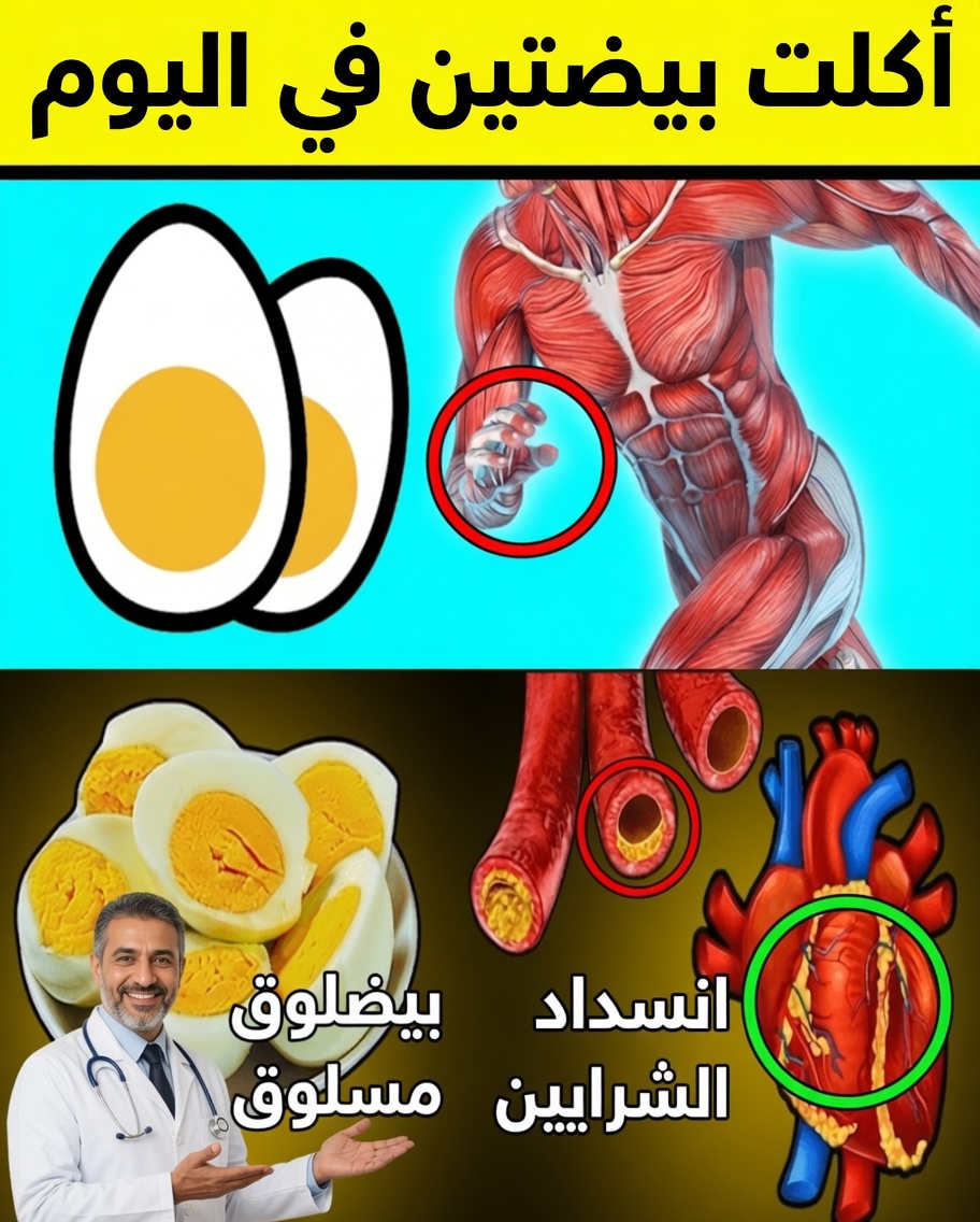 ٩٩٪ من الناس لا يدركون هذا: تناول بيضتين فقط يوميًا قد يسبب تغيّرات خفية في جسمك