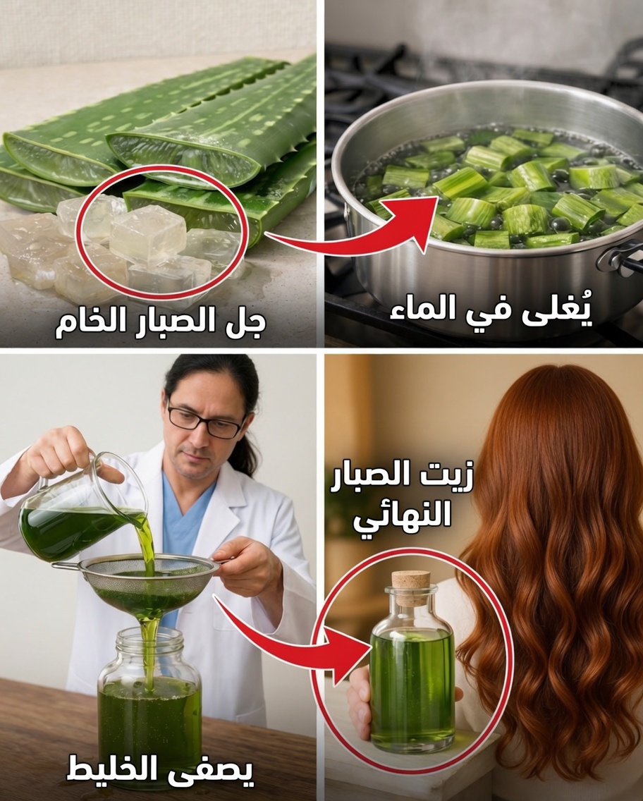 كيفية صنع زيت الألوفيرا لتحفيز نمو الشعر وتقليل تساقطه