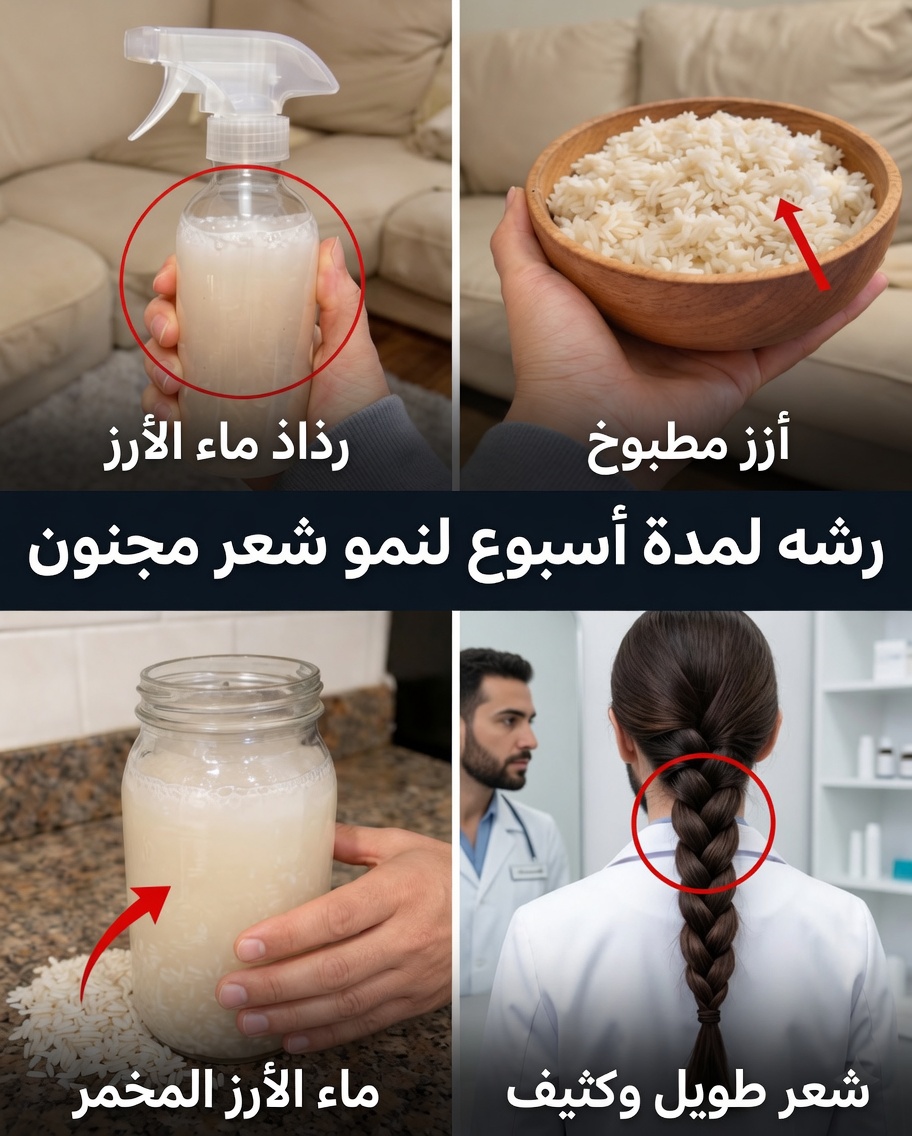 حوّلي شعركِ في 30 يومًا: القوة المدهشة لماء الأرز