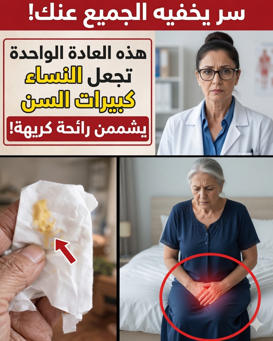 أطباء أمراض النساء يحذّرون: عادة نظافة شائعة قد تُفاقم رائحة المهبل لدى النساء الأكبر سنًا