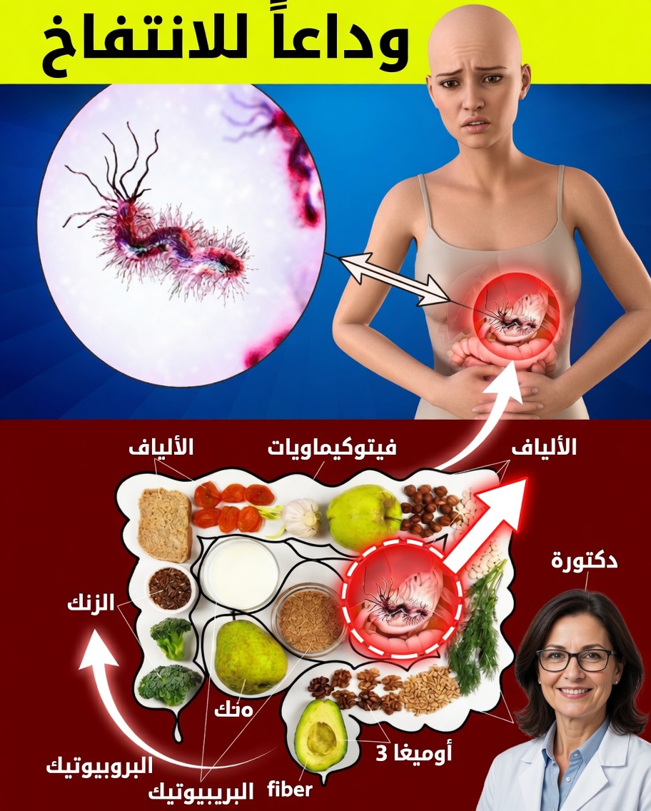 ٧ أطعمة خارقة يمكنها تحويل صحة أمعائك وتحسين الهضم بشكل طبيعي