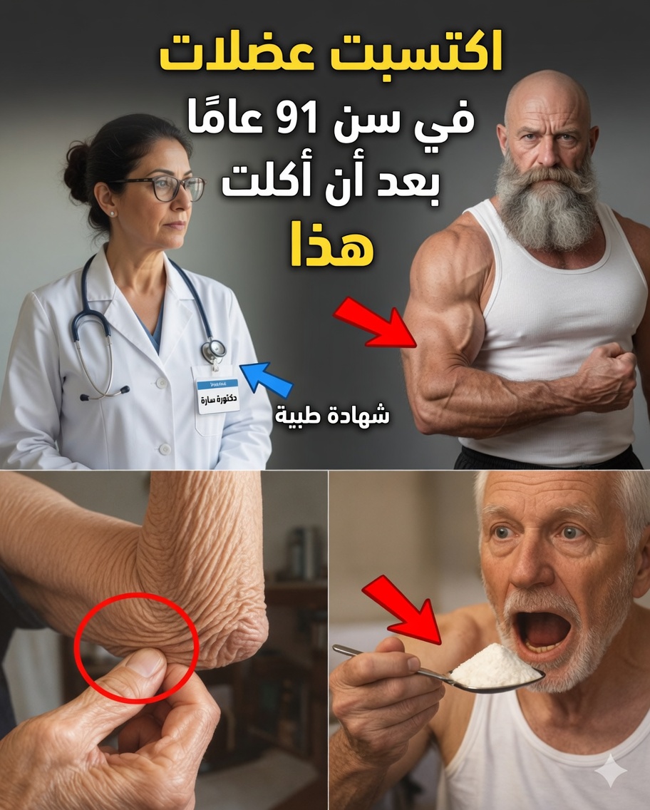 ودّع فقدان الكتلة العضلية: 7 أطعمة أساسية تساعد على مكافحة الساركوبينيا بعد سنّ الستين