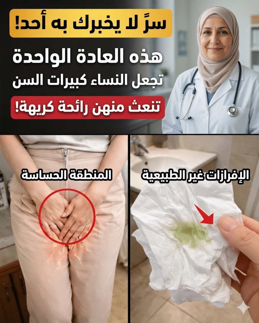 عادة النظافة التي لا تزال تتبعها كثير من النساء الأكبر سنًا — والتي قد تزيد من رائحة المهبل سوءًا، بحسب أطباء أمراض النساء
