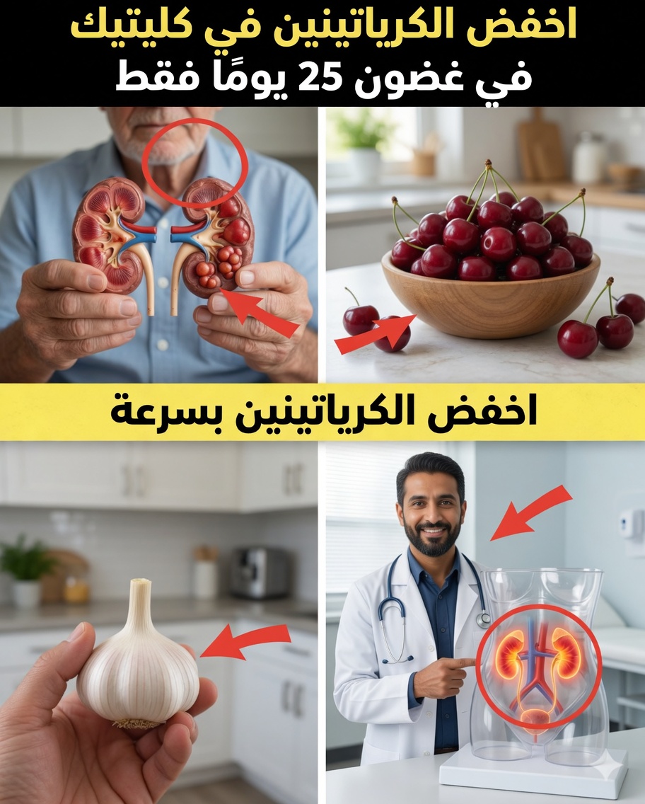 أطعمة خارقة قوية يمكن أن تدعم صحة الكلى وتساعد في الحفاظ على مستويات صحية من الكرياتينين